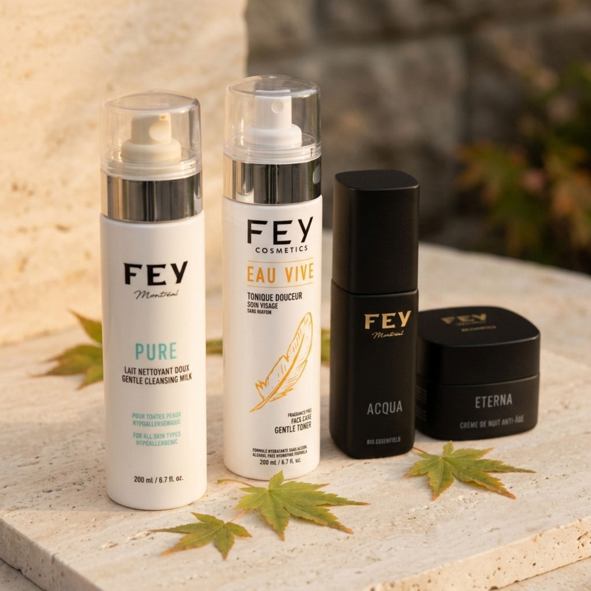 Fall Reset Ritual Bunde - FEY Cosmetics - Ensemble Routine beauté d&