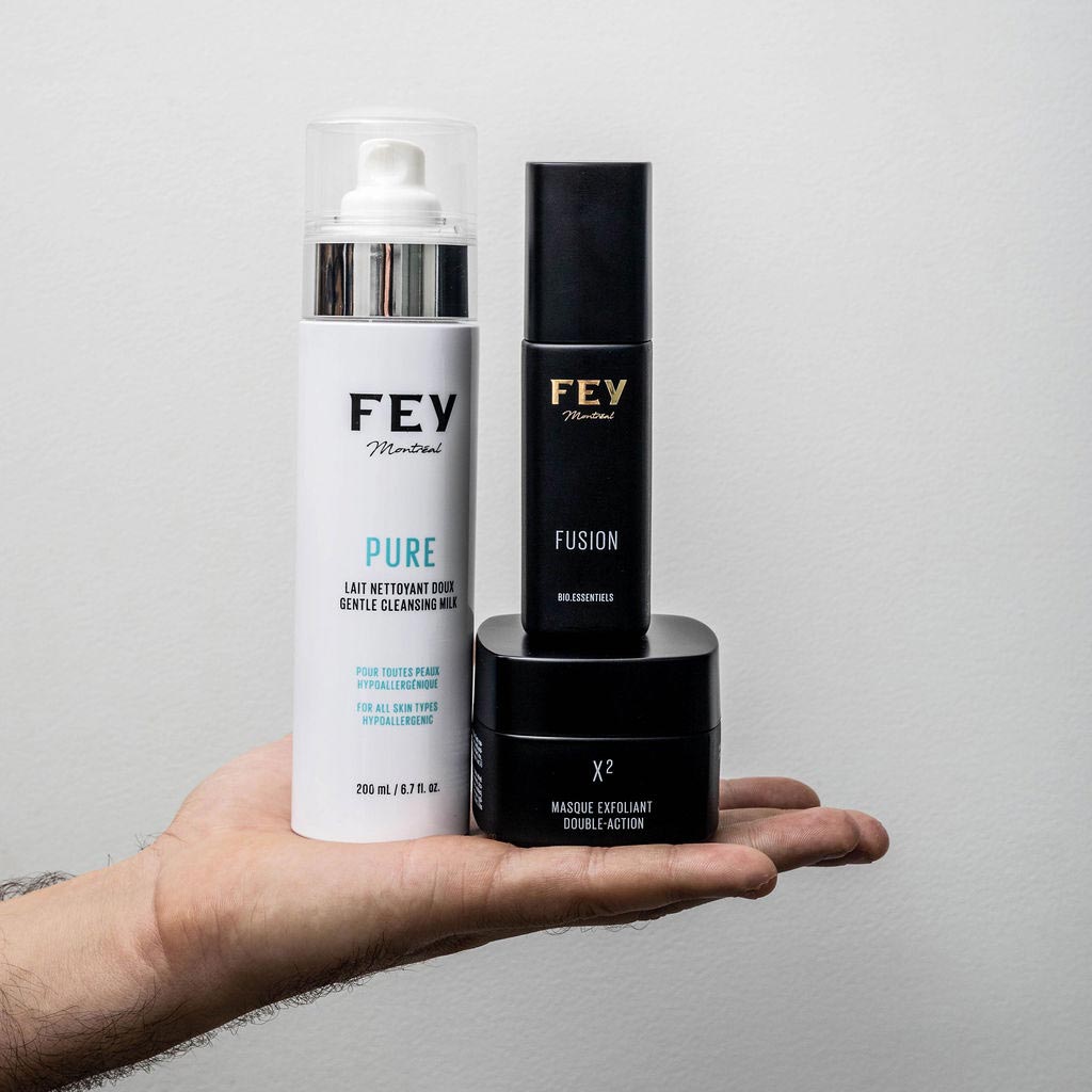 Best Vegan & Natural Face Exfoliation Kit | FEY Cosmetics | La meilleure trousse d&