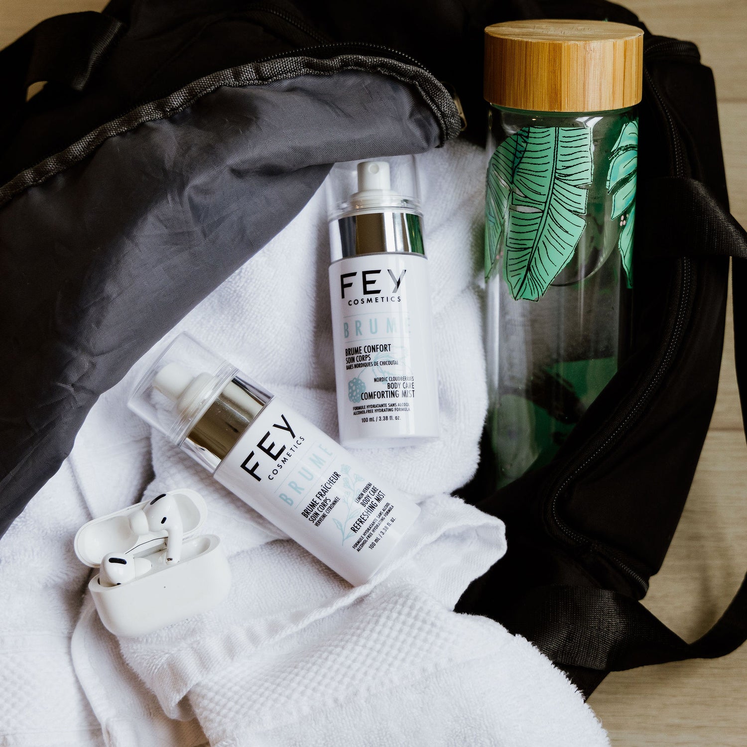 BRUME Hydrating Hair+Body Mist | FEY Cosmetics | BRUME hydratant cheveux+corps à l&