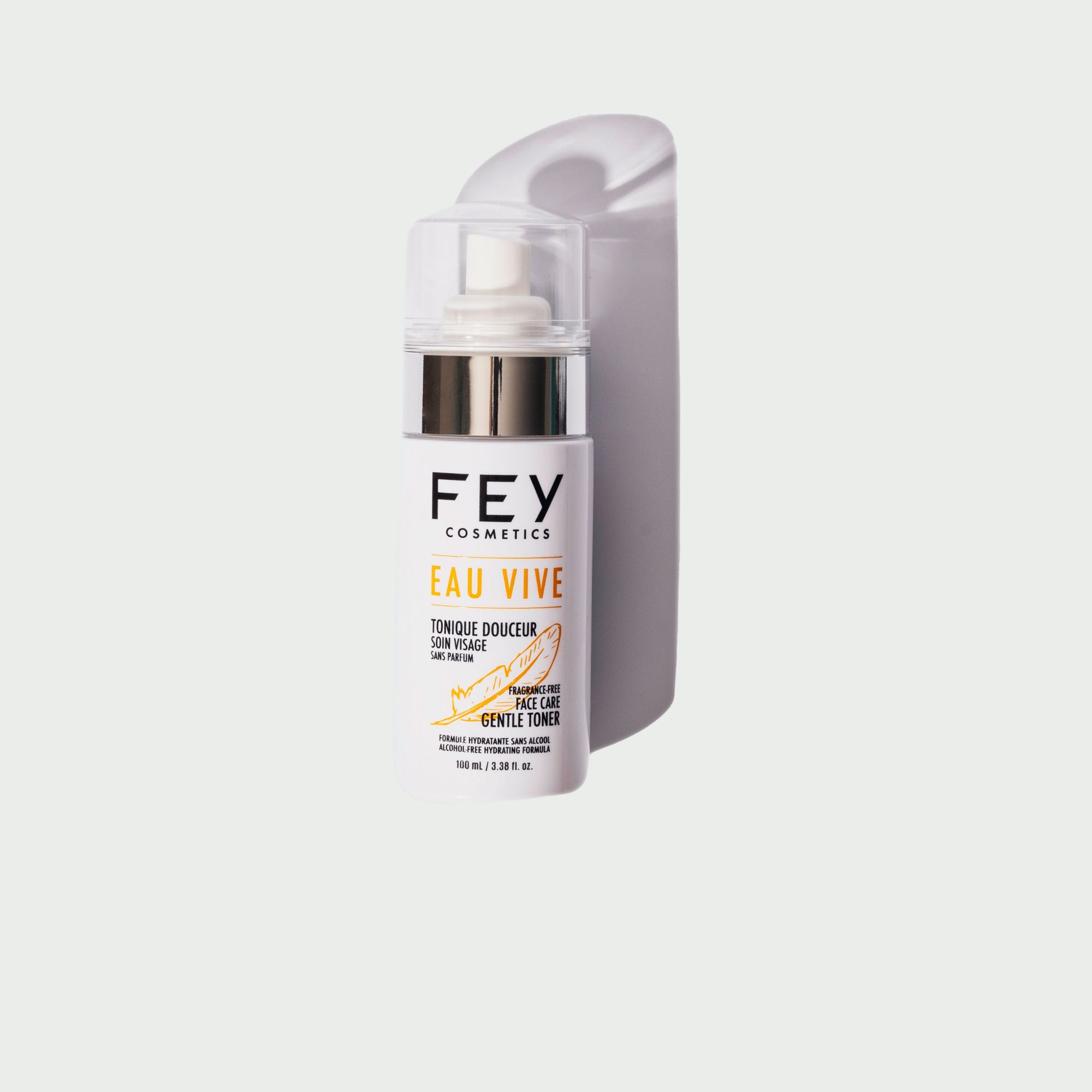 EAU VIVE Best Gentle Facial Hydrating Toner | FEY Cosmetics | EAU VIVE La meilleure lotion tonique hydratante douceur - 100 mL