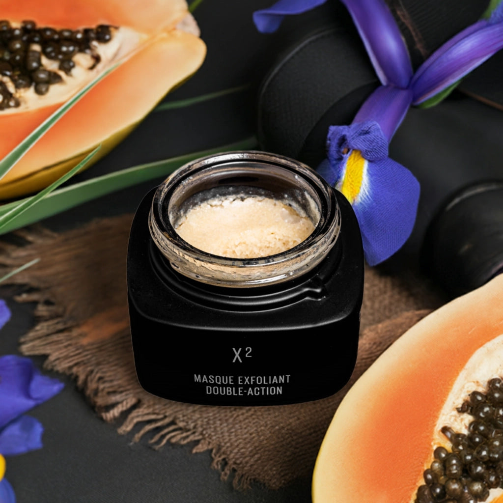 Face Exfoliator, Face Scrub - FEY Cosmetics - masque visage exfoliantset gommage