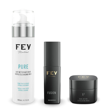  Best Vegan &amp; Natural Face Exfoliation Kit | FEY Cosmetics | La meilleure trousse d&